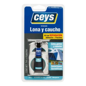 Envío Exprés REPARADOR LONA Y CAUCHO CEYS 7ml+4 PARCHES