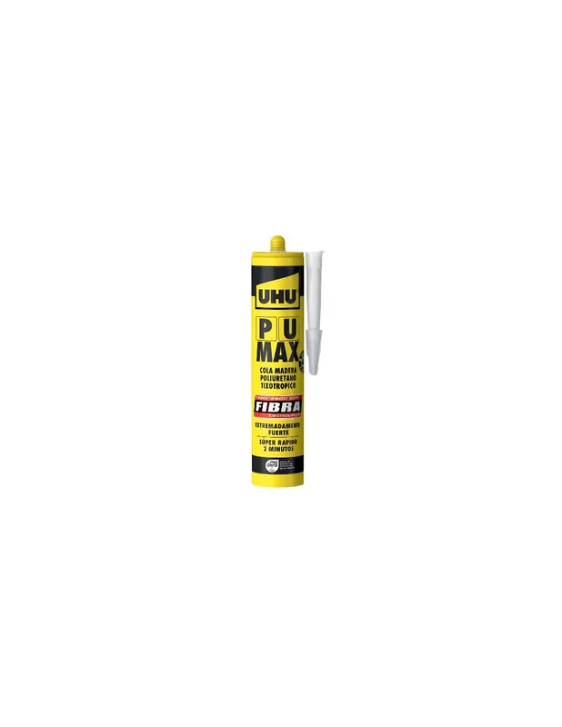 ADHESIVO MADERA PU MAX FIBRA UHU 340g Nueva Colección