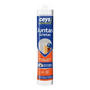 Garantía De Devolución De Dinero SELLADOR JUNTAS Y GRIETAS BLANCO CEYS 280ml