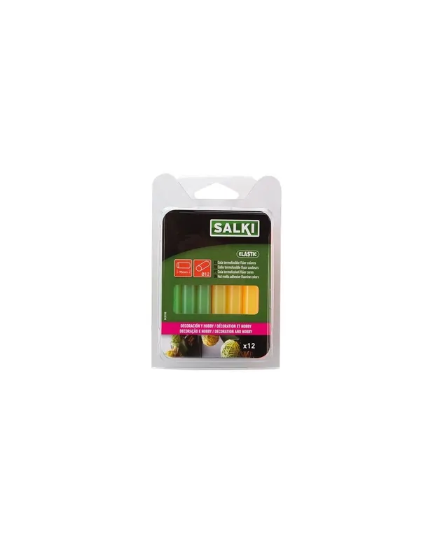 BARRA DE COLA PARA MADERA SALKI Ø12x95mm 12UD Novedad
