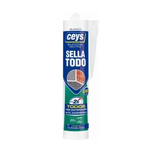 Devolución Gratuita SILICONA NEUTRA SELLATODO CEYS 280ml 15UD