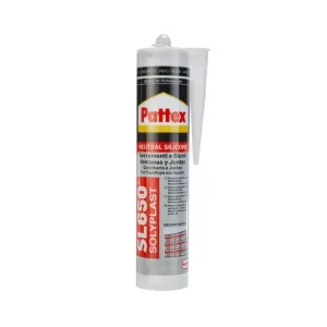SILICONA NEUTRA PATTEX SL650 VENTANAS Y JUNTAS 300ml Marca Reconocida