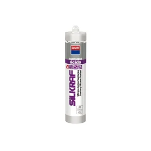 Liquidación SILICONA SANITARIO BLANCA KRAFFT 300ml