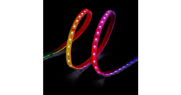 Máxima Calidad Tira led adhesiva 4,5 w/m 20 lm/w 24 v dc ip65, 5 m x 12 mm, rgb, multicolor, wifi tuya app