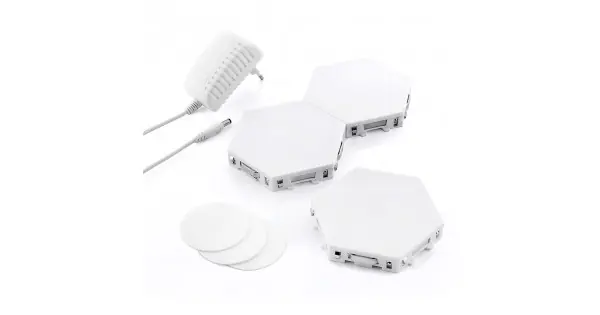 Moderno Paneles de led modulares magnéticos y táctiles, 3 unidades