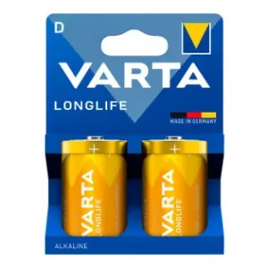 Venta Final Pila alcalina longlife d - lr20 (blister cartón 2 uds) ø34,2 x 61,5 mm