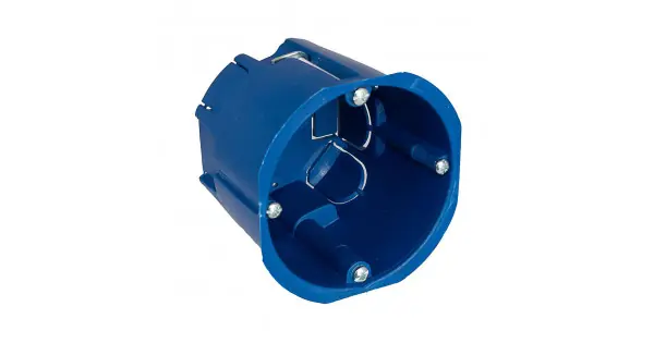 Caja universal para mecanismos en tabique hueco. azul. solera 5625a. Favorito De Clientes