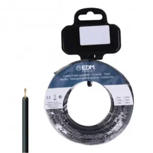 Venta Final Carrete cablecillo h07z1-k 2,50 mm² negro, 50 m