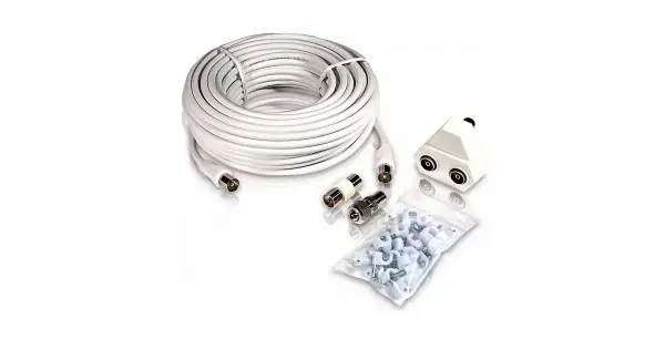 Mayoreo Cable de antena tv coaxial tipo pal 15m swv2209w/10 philips