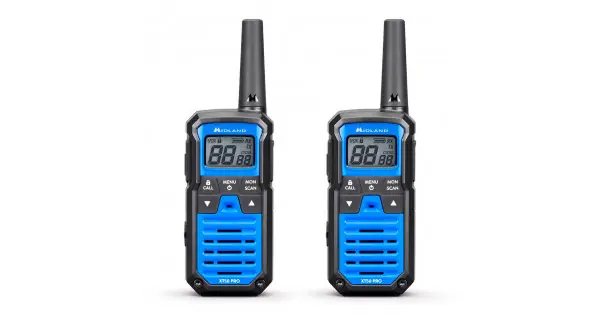 Últimas Unidades Walkietalkies xt-50 pro c1464, 16 canales pmr446, azules