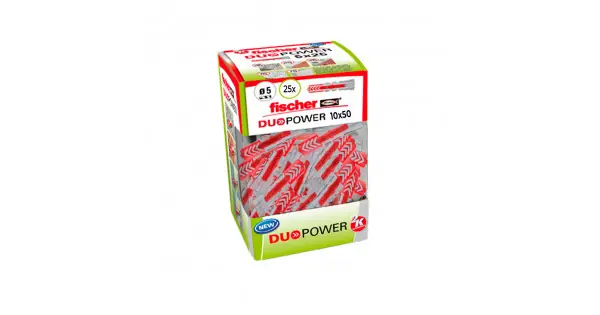 Ordenar Ahora Mismo Taco duopower ø10 x 50 mm, caja 25 uds