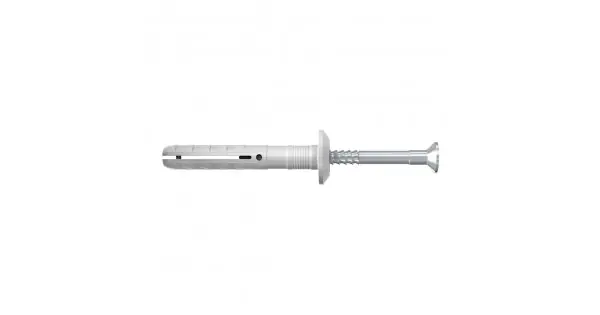 Ordenar Ahora Mismo Tacos clavo ø6 x 40 mm / 7 p + tornillos cabeza avellanada ø3,7 x 48 mm, caja 50 uds