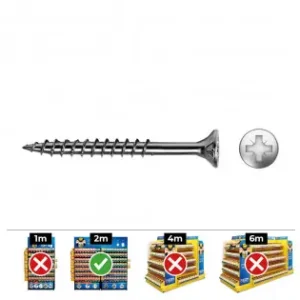 Venta Final Caja 60 unid. tornillo madera avellanado pz r/parc ref vloxp ø5x90mm zincado