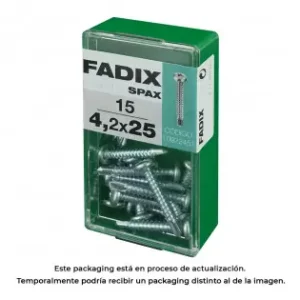 Venta Final Caja s 15 unid. tornillo rosca chapa cr autot. 4,2x25mm fadix