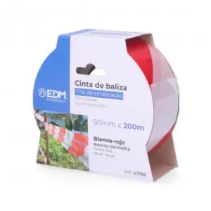 A Buen Precio Cinta de baliza blanca/roja 50 mm x 200 m