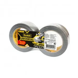 A Buen Precio Cinta americana universal 3; gris 48 mm x 25 m, 2 uds
