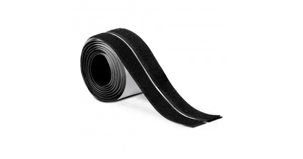 Nuevo Modelo Rollo adhesivo de cierre de gancho y bucle negro 20 mm x 1,5 m