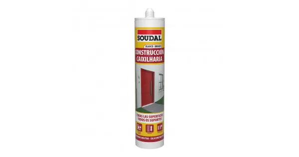 Bestseller Silicona neutra construcción blanca 290 ml