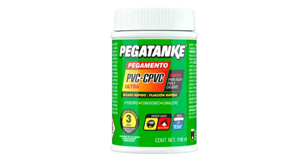 Pegamento tuberías pvc-cpvc, 118 ml No Te Lo Pierdas
