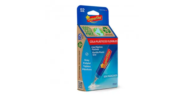 Auténtico Adhesivo plásticos flexibles blister 20 ml