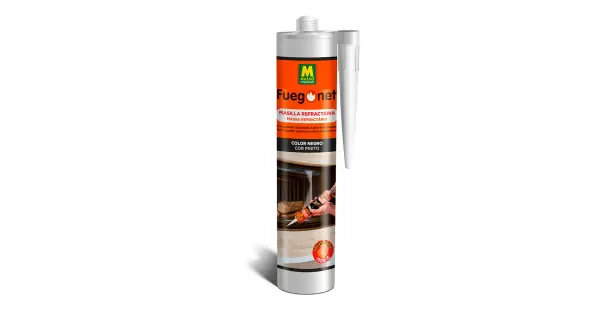 Sellador masilla refractaria negro 300 ml Rebajas