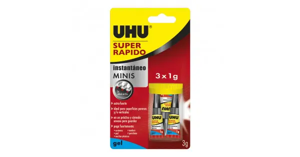 Super rápido minis gel en caja 3 x 1 g Envío Exprés