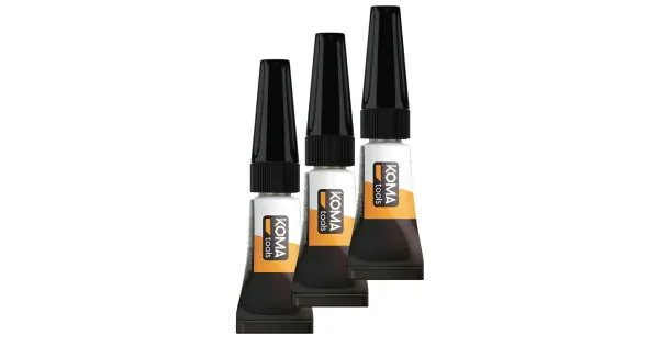 Marca Reconocida Adhesivo instantaneo de cianocrilato 3 x 1g