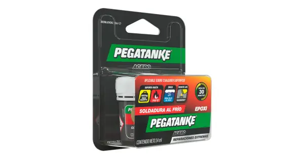 Certificado Pegamento epóxico bi-componente acero, 32 ml