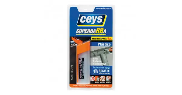 Exclusivo Ceys super barra reparadora plastico 47g 505031