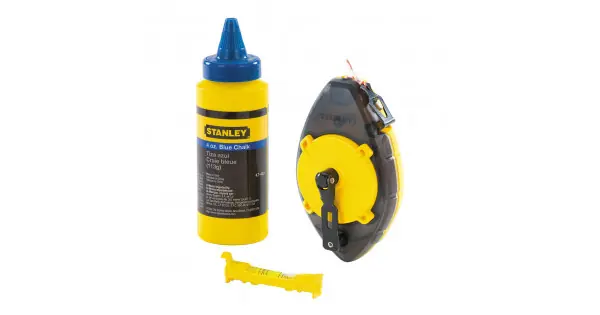 Precio De Fábrica Tiralíneas kit powerwinder 30m + polvo + nivel de cordel 0-47-465 stanley