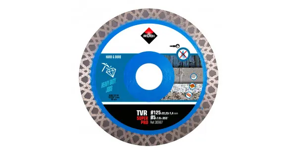 Disco diamantado tvr superpro ø125 mm Más Vendido