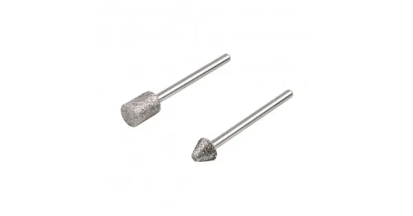 Muelas de diamante cono cilíndrico y puntiaguda, set 2 uds Directo De Fábrica