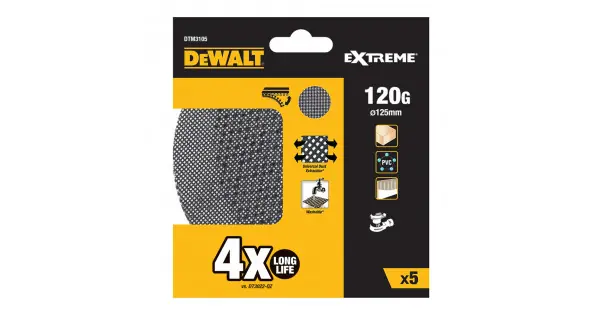 Lijas de malla para lijadoras orbitales ø125 mm, grano 120, pack de 5 uds Comprar En Línea