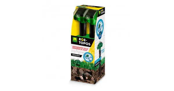 Repelente solar para topos resistente al agua 2 unid. roe 231644 masso Mejor Calidad