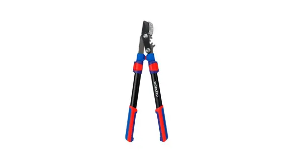 Exclusivo Tijeras poda dos manos yunque, extensible, ahorro esfuerzo, capacidad máxima corte ø44 mm, 62,5-92,5 cm