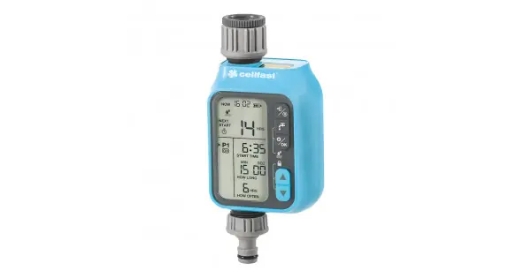 Programador de riego electrónico chronos ideal cellfast Auténtico