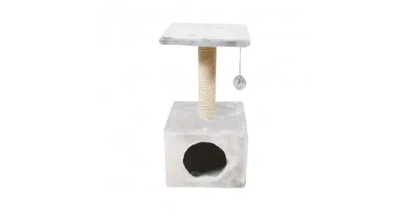 Mejor Precio Rascador savanna town gris claro 60 x 30 x 30 cm