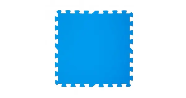 Protector de suelo de piscina, azul. 50 x 50 cm. 9 unidades Pago Seguro