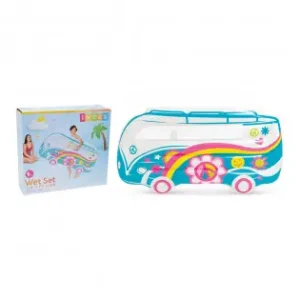 A Buen Precio Hinchable furgoneta hippie 183 x 109 cm
