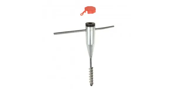 Pie parasol espiral de metal para parasoles ø25 - ø55 mm Compra Hoy