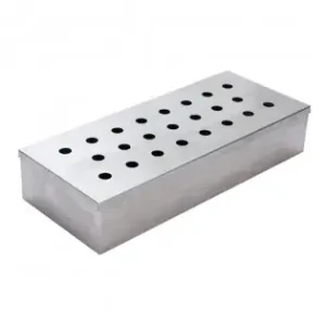A Buen Precio Ahumador portátil de acero inoxidable 45 x 24 x 10 cm