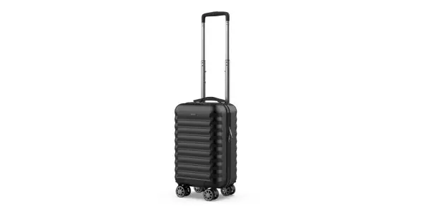 Maleta de cabina upfly underseat xxs negro 25 x 20 x 40 cm De Moda
