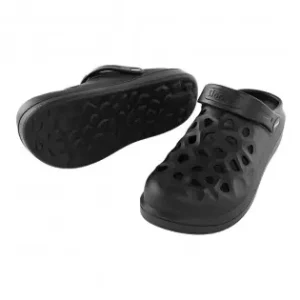 Zuecos para jardín y casa perforado negro talla 40 Premium