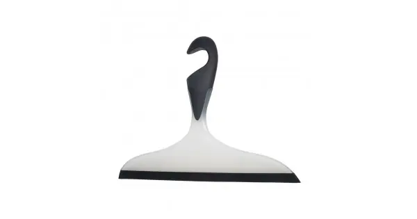 Limpiacristales para el baño/ducha loano 23 cm, negro/blanco Certificado