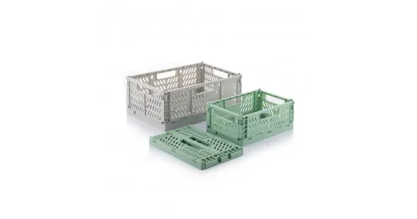 Oferta Limitada Set de 3 cajas organizadoras plegables y apilables boxtor