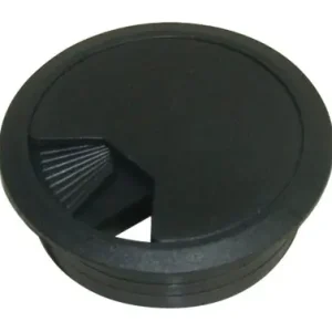 TAPA PASACABLE 60 MM (2 PZ) NEGRO Nueva Colección