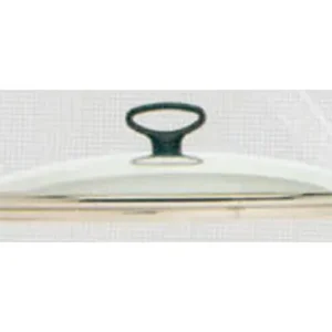Rebajas TAPA PYREX ARO SILICONA Y POMO INOX 40 CM