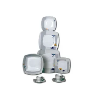 Barato TAZA MOKA CON PLATO FLORS JUEGO 6 UNIDADES