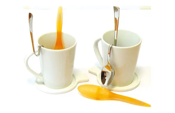 TAZA TE PORCELANA + FILTROS + CUCHARAS + TAPAS Liquidación
