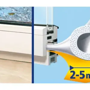 Artesanal TESAMOLL CAUCHO PERFIL P 25M X 9MM BLANCO